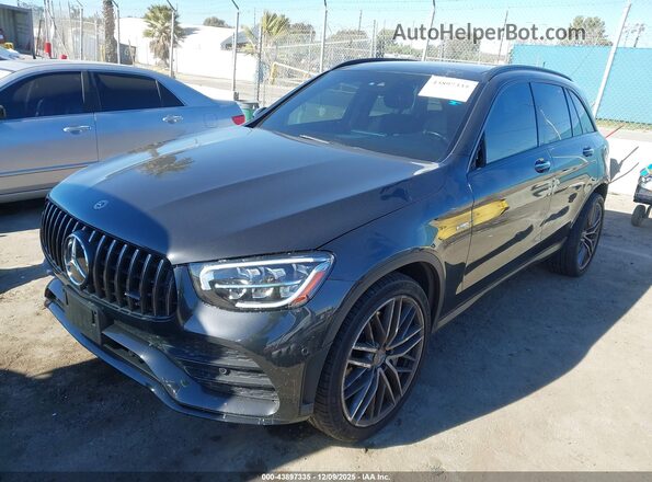 W1N0G6EBXMF992006 2021 MERCEDES-BENZ AMG GLC 43 Черный Передняя левая четверть