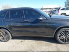2021 Mercedes-benz Amg Glc 43 4matic Черный vin: W1N0G6EBXMF992006