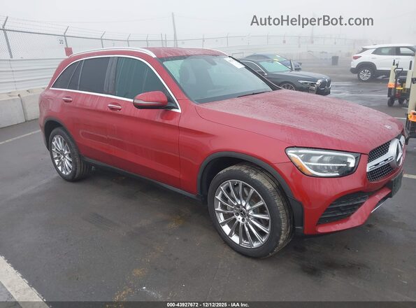W1N0G8DB7LF799260 2020 MERCEDES-BENZ GLC 300 Red Front right