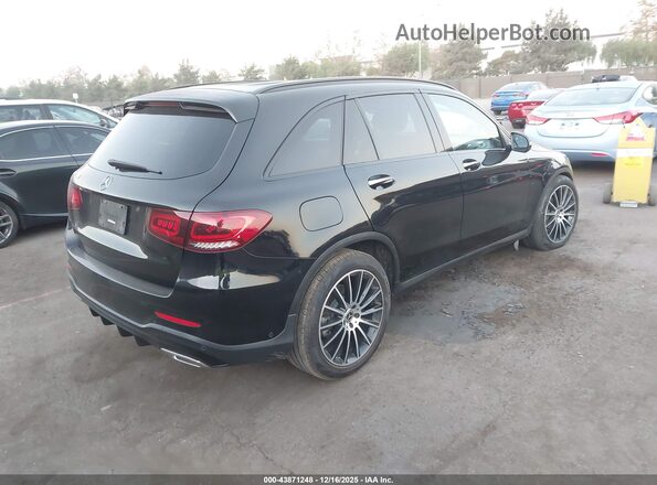 W1N0G8DBXMF966955 2021 MERCEDES-BENZ GLC 300 Black Tył prawy