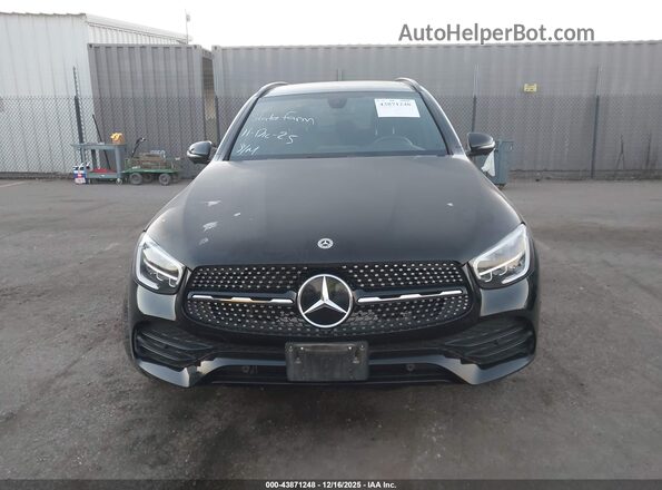 W1N0G8DBXMF966955 2021 MERCEDES-BENZ GLC 300 Black Widok zestawu wskaźników