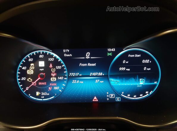 W1N0G8EB4LF863866 2020 MERCEDES-BENZ GLC 300 Черный Вид задних сидений