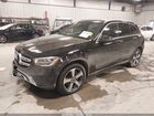 2020 Mercedes-benz Glc 300 4matic Черный vin: W1N0G8EB4LF863866