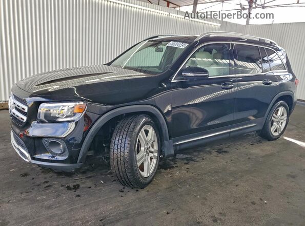 W1N4M4HB1PW309186 2023 MERCEDES-BENZ GLB-CLASS Черный Передняя левая четверть