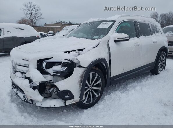 W1N4M4HB5NW181984 2022 MERCEDES-BENZ GLB-CLASS Белый Передняя левая четверть