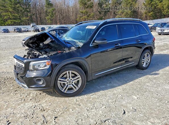 W1N4M4HB6MW107794 2021 MERCEDES-BENZ GLB-CLASS Черный Передняя левая четверть
