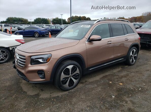 W1N4M4HB9RW352998 2024 MERCEDES-BENZ GLB-CLASS Коричневый Передняя левая четверть