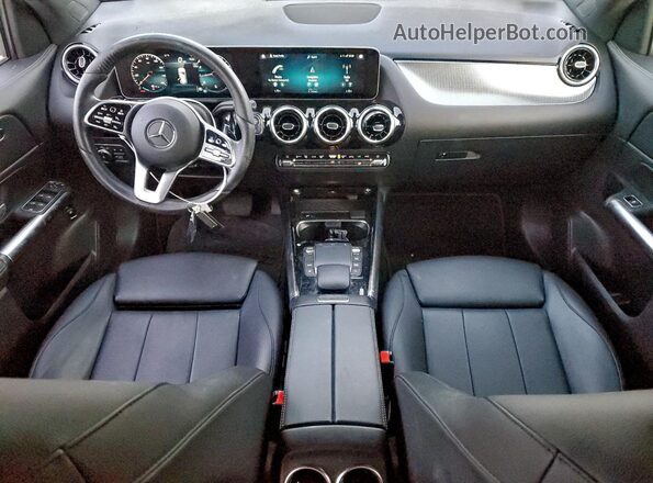 W1N4N4HB0MJ206752 2021 MERCEDES-BENZ GLA Белый Вид панели приборов