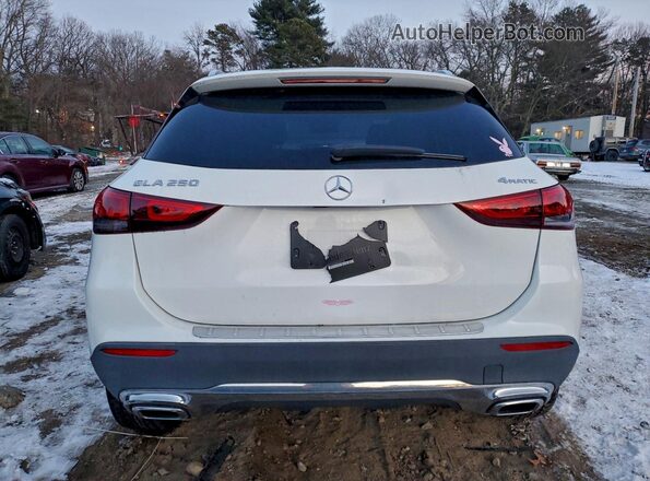 W1N4N4HB0MJ206752 2021 MERCEDES-BENZ GLA Белый Вид сзади