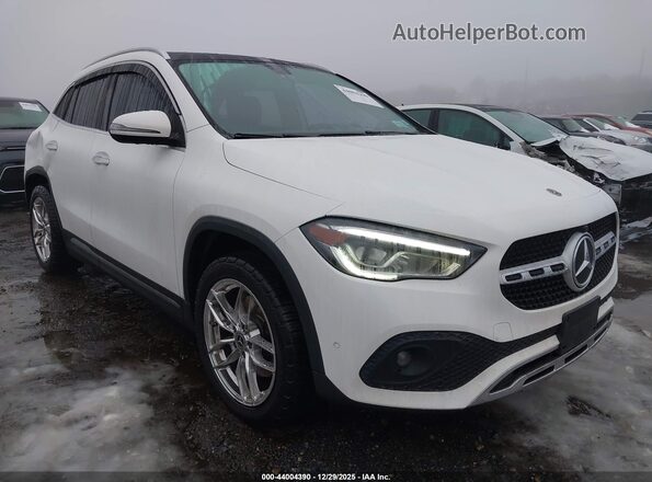 W1N4N4HB2MJ132802 2021 MERCEDES-BENZ GLA 250 White Przód prawy