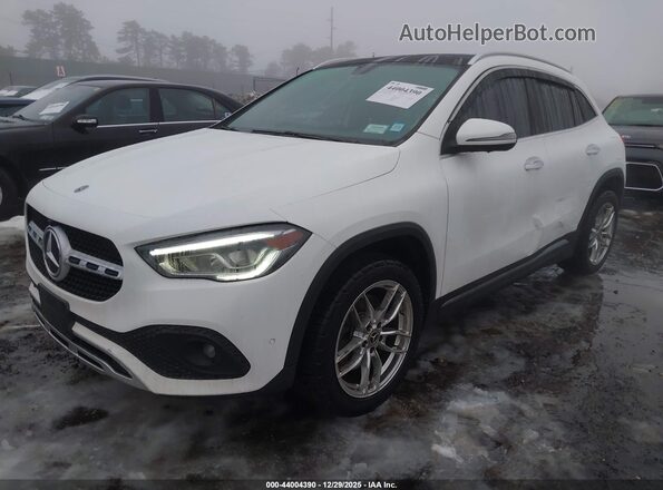 W1N4N4HB2MJ132802 2021 MERCEDES-BENZ GLA 250 White Przód lewy