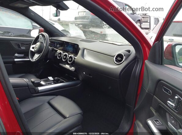 W1N4N4HB6MJ173675 2021 MERCEDES-BENZ GLA 250 Красный Вид салона спереди