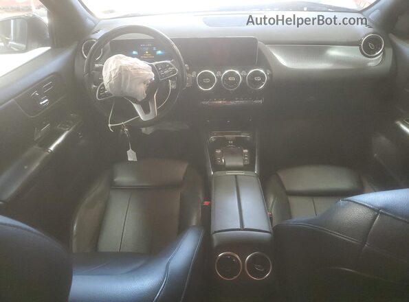 W1N4N4HBXMJ186977 2021 MERCEDES-BENZ GLA Синий Вид панели приборов