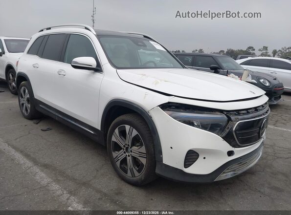 W1N9M0CB6RN094287 2024 MERCEDES-BENZ EQB 250 SUV Белый Передняя правая четверть