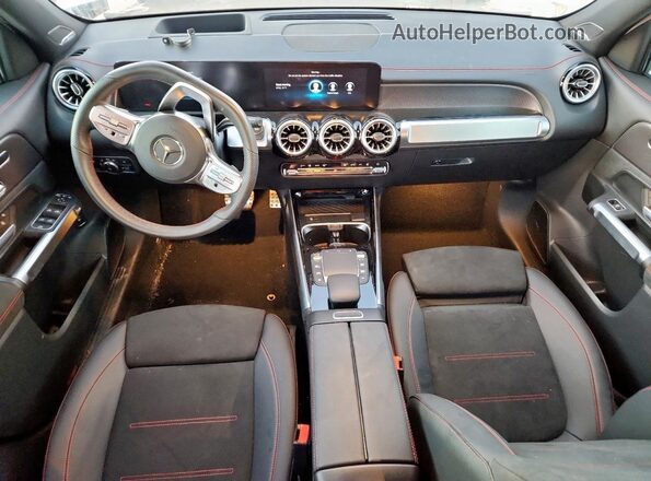 W1N9M0KB6PN068321 2023 MERCEDES-BENZ EQB Белый Вид панели приборов