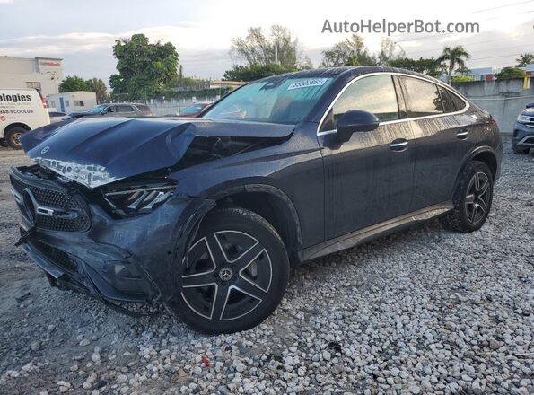 W1NKJ4HBXRF095897 2024 MERCEDES-BENZ GLC-CLASS Синий Передняя левая четверть