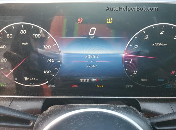 W1NKJ4HBXRF095897 2024 MERCEDES-BENZ GLC-CLASS Синий Вид щитка приборов