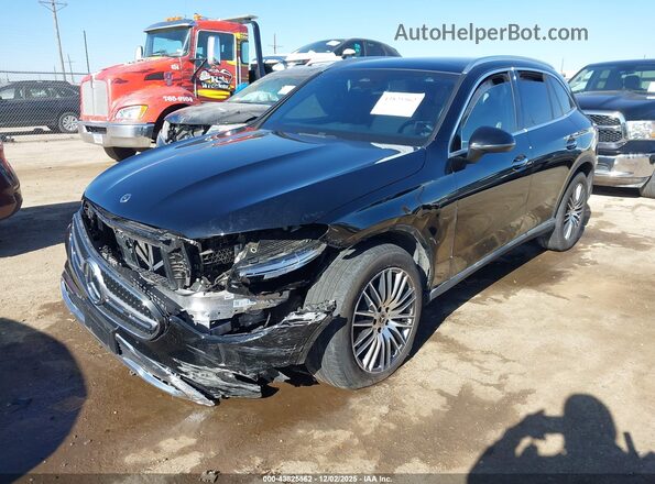 W1NKM4HB3RF161813 2024 MERCEDES-BENZ GLC 300 Черный Передняя левая четверть