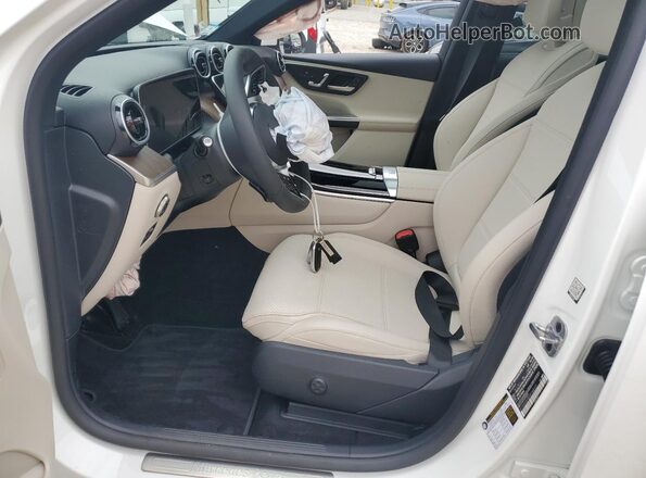 W1NKM4HB5SF368371 2025 MERCEDES-BENZ GLC-CLASS Белый Вид салона спереди