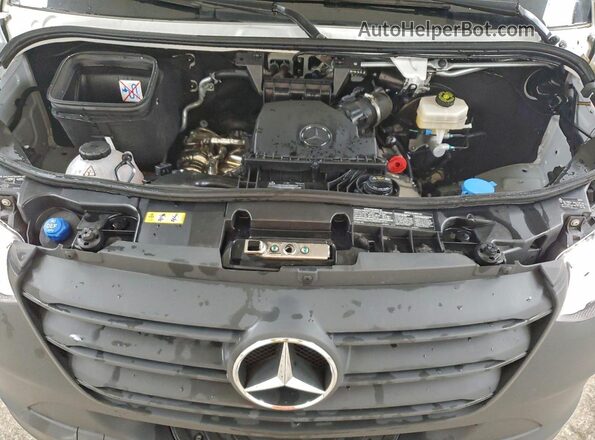 W1Y4KBHY3ST204063 2025 MERCEDES-BENZ SPRINTER White Widok komory silnika