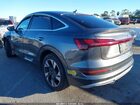 2022 Audi E-tron Sportback Premium S Line Quattro Серый vin: WA11AAGE5NB020257