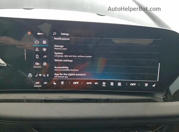 WA122BGF5SA022222 2025 AUDI OTHER Blue Widok zestawu wskaźników
