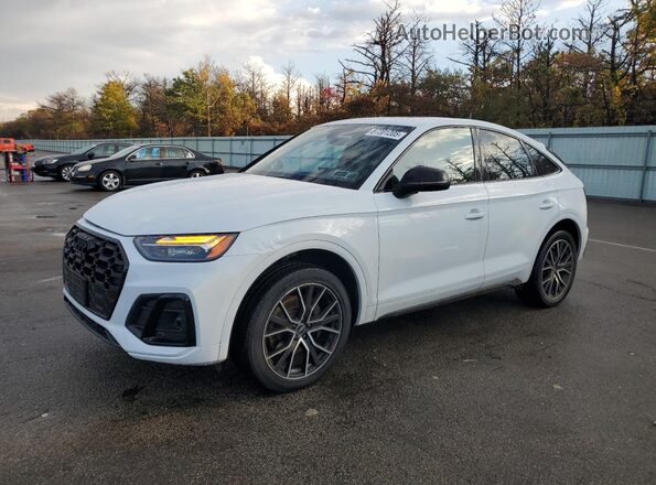 WA124AFY7N2062243 2022 AUDI SQ5 Белый Передняя левая четверть