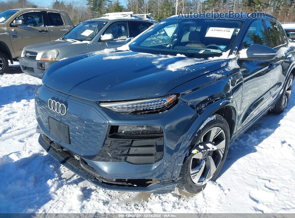 WA124BGF2SA041935 2025 AUDI Q6 E-TRON Blue Vista frontal
