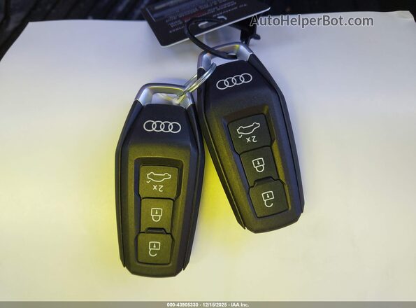 WA124BGF2SA041935 2025 AUDI Q6 E-TRON Blue Vista del salpicadero