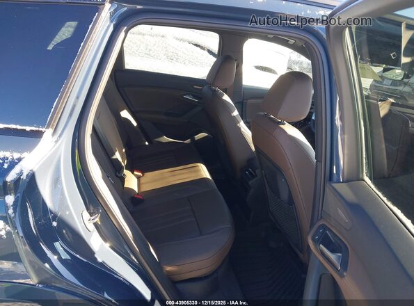 WA124BGF2SA041935 2025 AUDI Q6 E-TRON Blue Vista de la etiqueta del VIN