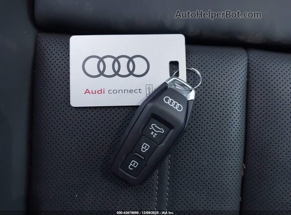 WA124BGF7SA014391 2025 AUDI Q6 E-TRON Gray Вид панелі приладів