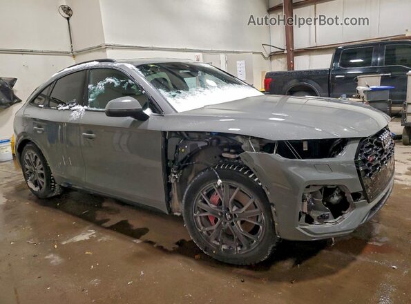 WA134AFY6M2070921 2021 AUDI SQ5 Gray Przód prawy