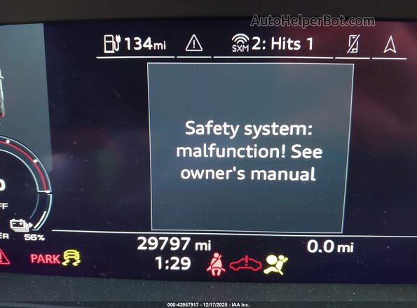 WA142BFZ5RP030185 2024 AUDI Q4 Черный 