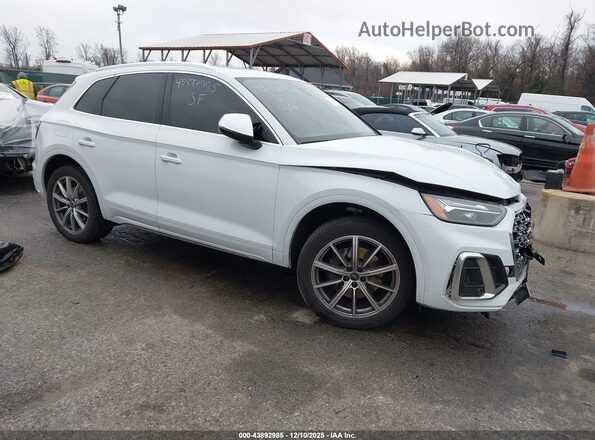 WA1A4AFY8P2033641 2023 AUDI SQ5 Белый Передняя правая четверть