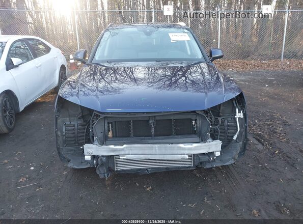 WA1AAAFY4M2006313 2021 AUDI Q5 Синий Вид щитка приборов