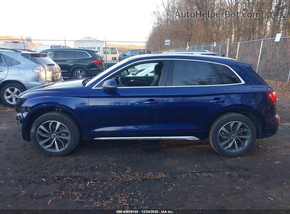 WA1AAAFY4M2006313 2021 AUDI Q5 Синий Панорамный вид салона 360°