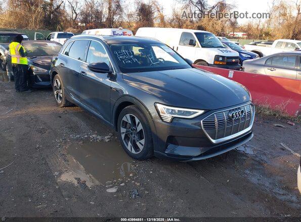 WA1AAAGE0MB020567 2021 AUDI E-TRON Gray წინა მარჯვენა