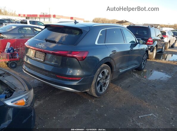 WA1AAAGE0MB020567 2021 AUDI E-TRON Gray უკანა მარჯვენა