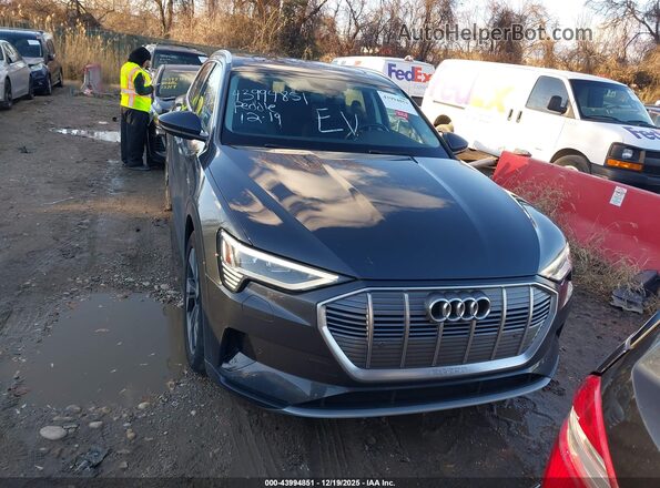WA1AAAGE0MB020567 2021 AUDI E-TRON Gray ხელსაწყოთა პანელის ხედი