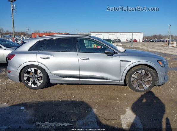 WA1AAAGE0MB026711 2021 AUDI E-TRON Silver Vista interior trasera