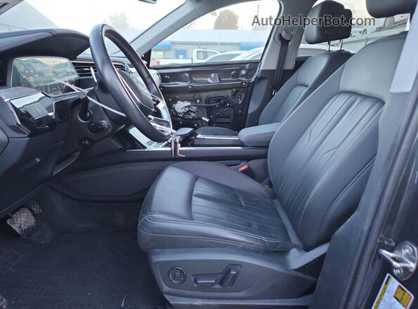 WA1AAAGE3MB013466 2021 AUDI E-TRON Gray წინა სალონის ხედი