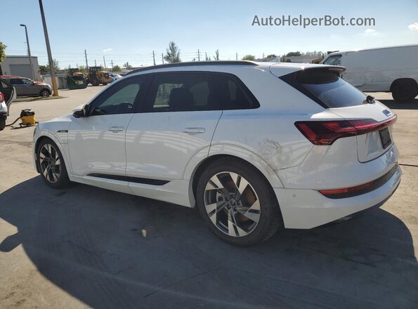 WA1AAAGE4MB030552 2021 AUDI E-TRON White Trasero izquierdo