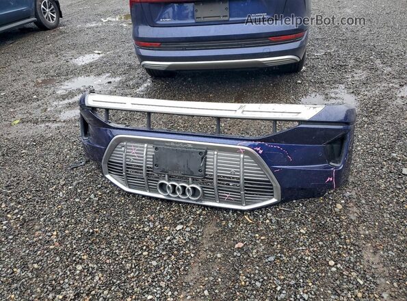 WA1AAAGE7MB013695 2021 AUDI E-TRON Blue VIN კოდის სტიკერის ხედი