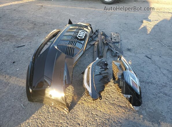 WA1AAAGE7MB022767 2021 AUDI E-TRON Black ძრავის განყოფილების ხედი