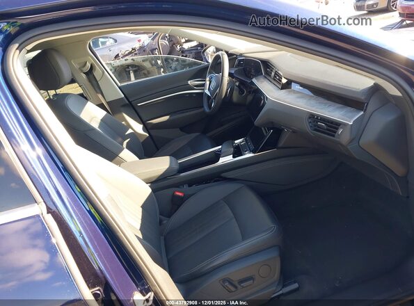 WA1AAAGEXMB013559 2021 AUDI E-TRON Blue წინა სალონის ხედი