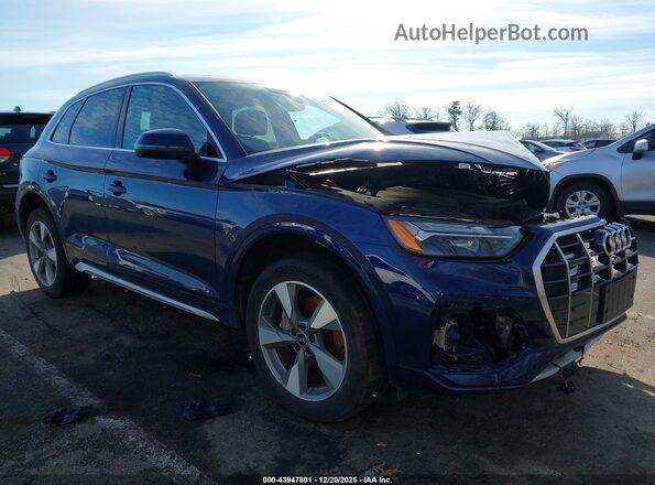 WA1ABAFY5P2081605 2023 AUDI Q5 Blue Przód prawy