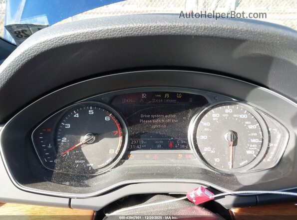 WA1ABAFY5P2081605 2023 AUDI Q5 Blue Widok tylnych siedzeń