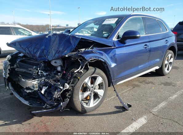 WA1ABAFY5P2081605 2023 AUDI Q5 Blue Przód lewy