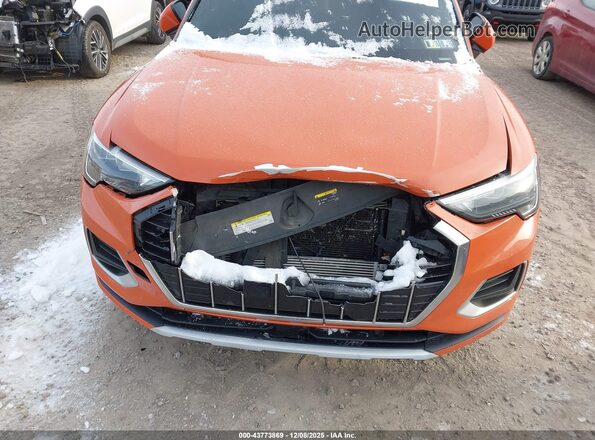 WA1AECF39K1078423 2019 AUDI Q3 Orange Vista frontal