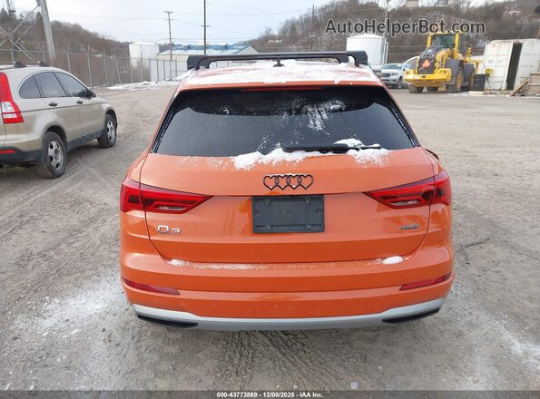 WA1AECF39K1078423 2019 AUDI Q3 Orange 